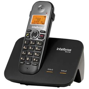 Telefono Inalambrico Intelbras TS5150 Negro 2 LINEAS