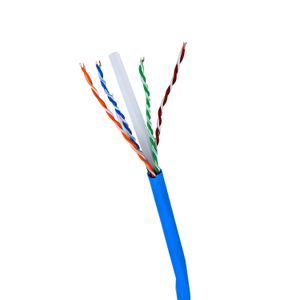 Cable por metro UTP Cat6 CMR Nexxt Interior 100% cobre Azul