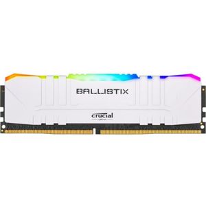 Memoria Crucial Ballistix Rgb Ddr4 8gb 3200 White