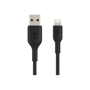 Cable iPhone Lightning a USB-A 1m Belkin CAA001bt1MBK Negro