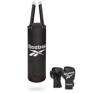 BOLSA DE BOXEO 18KG + GUANTES 12 OZ REEBOK Supergym