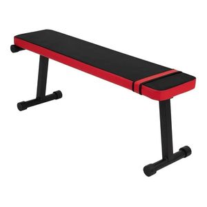 Banco Plano Resistente P/ Pesas Y Mancuernas Gimnasio Crazy