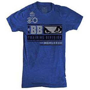 Remera Bad Boy Training Division Azul-Talle L