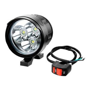 Faro Led Linterna Frontal Moto Alumin Impermeable Unicas Pro