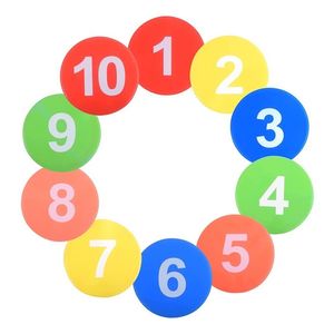 Marcador De Punto Plato Para Entrenamiento Pack X10 Colores