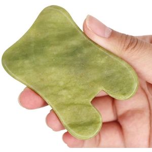 Piedra Guasha Jade Natural Placa Para Masaje Facial Crazy Sh