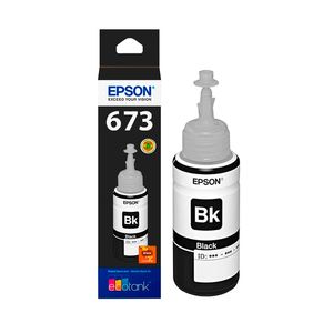 Botella Tinta Original EPSON T673120 Black