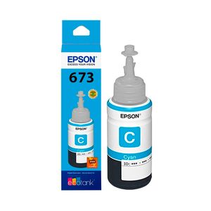 Botella Tinta Original EPSON T673220 Cyan