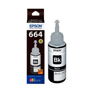 Botella Tinta Original EPSON T664120 Black