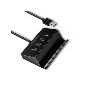 Hub USB 3.0 Yuanxin USB3-HC21 4 Puertos c/Soporte celular
