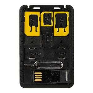 Estuche P/ Tarjetas Sim Y Micro Sd 4 Ranuras Sim 2 Micro Sd