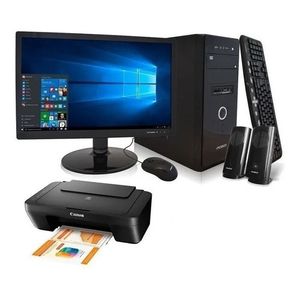 Computadora Nueva Completa + Led 20 + Impresora Multifuncion