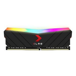 Memoria Ram Xlr8 Gaming Epic-x Rgb Gamer Color Negro  8gb 1 Pny Md8gd4320016xrgb