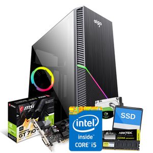 Pc Gamer Nueva Core I5 8gb 120ssd+1tb Tarjeta Video 2gb Wifi