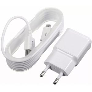 Adaptador Cargador De Pared Usb + Cable Micro Usb Celular