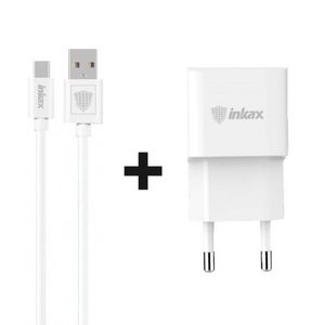 Cargador 5v/2.1a 220v A Puerto Usb + Cable Lightning De 1 Mt