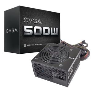 Fuente Gamer Evga 500w Reales Certificada 80 Plus White