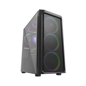 Gabinete Gamer Darkflash Df140 Pro Lateral Transparente