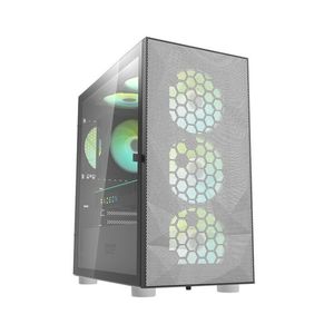 Gabinete Gamer Darkflash Dlm21 Vidrio Templado - Blanco