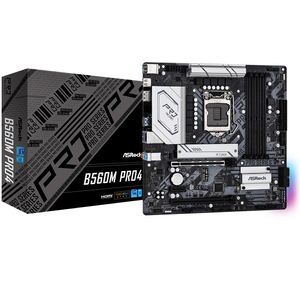Motherboard Asrock B560m Pro4 Gamer Intel 1200 10 Y 11 Gen