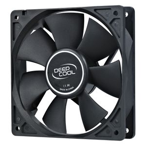 Fan Cooler Ventilador Deepcool 120 12x12 Cm. Sin Luz Negro