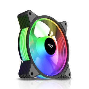 Fan Argb Gamer Aigo Ar12 Pro Argb Super Silencioso Doble Aro