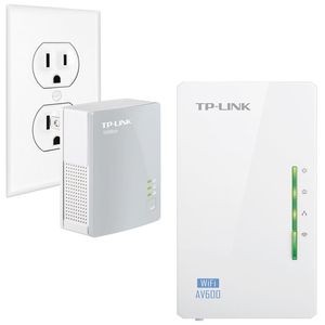 Kit Powerline Repetidor Wifi Por Corriente Tl-wpa4220kit
