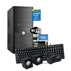 Pc Computadora Nueva Intel Core I3 8gb 1tb + 480gb Ssd Wifi