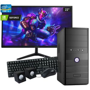 Pc Gamer Nuevo Core I3 12gb 240ssd 4gb Video + Monitor 22''