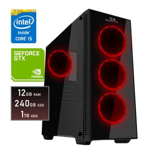 Pc Gamer Nueva Core I5 12gb 240ssd+1tb Video Gtx1050ti 4gb