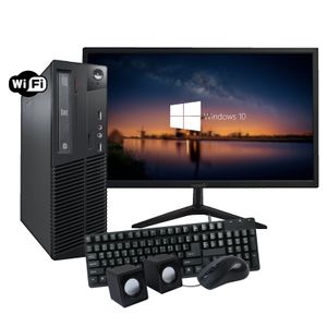 Computadora Completa Amd Dual Core 500gb + Monitor Led Wifi