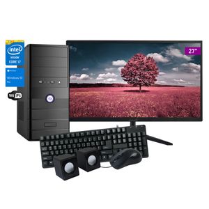 Pc Nueva Core i7 16gb 240ssd Windows10 Original + Monitor 27