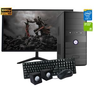 Pc Gamer Core i3 12gb 240ssd Gt1030 4gb Monitor 27'' Full Hd