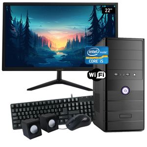 Pc Computadora Nueva Completa I5 8gb 500g Wifi + Monitor Led