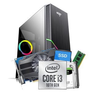 Pc Gamer Nueva Core I3 10ma 8gb 120ssd+1tb Video Gt1030 4gb