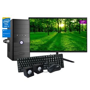 Pc Nueva Core i5 16gb 240ssd Windows10 Original + Monitor 27
