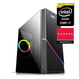 Pc Torre Computadora Gamer I7 3.6ghz 8gb 500gb Rx550 4gb