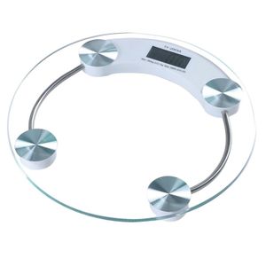Balanza De Baño Digital Vidrio Templado 180kg Diseño Calidad