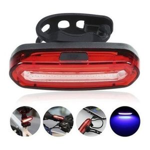 Luz Led Para Bicicleta Delantera O Trasera Recargable Usb
