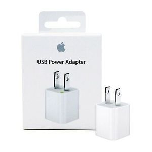 Cargador Ficha  Apple iPhone 5w Original Sellados