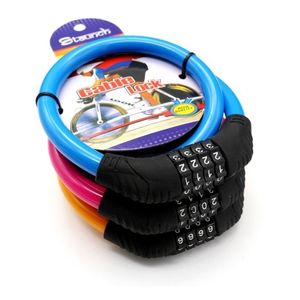Cadena Tranca Con Combinación Para Bicicleta O Moto Candado