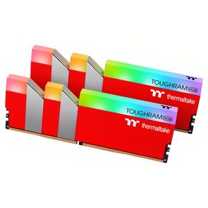 Memoria RAM RGB TT Toughram 16Gb DDR4 3600mhz 2x8Gb Rojo