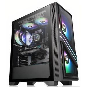 Gabinete RGB Thermaltake Versa T35 TG - Cristal Templado
