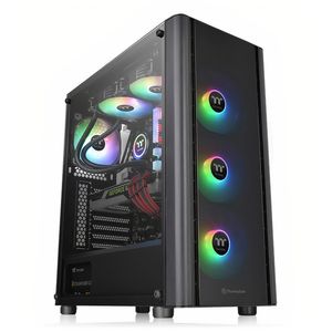 Gabinete ARGB Thermaltake V250 TG, Cristal Templado, 4 Vent.