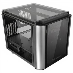 Gabinete Gamer Compacto Micro Thermaltake Level 20 HT Negro