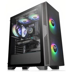 Gabinete Thermaltake Versa T25 TG, Doble Vidrio Templado