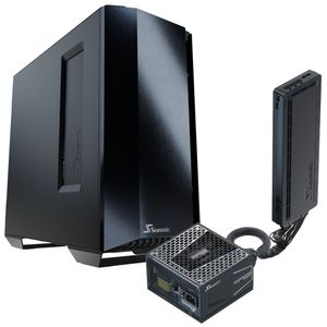 Gabinete Seasonic Syncro Q704 + Fuente DGC 750w 80 Plus Gold