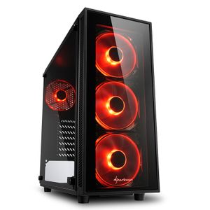 Gabinete Gamer Sharkoon Tg4, Vidrio Templado, 4 Ventiladores