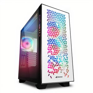 Gabinete Sharkoon Elite Shark CA300H 2 Vidrios, 4 Vent. ARGB