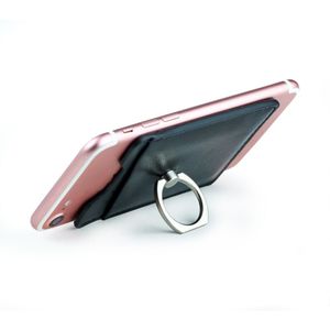 Funda Porta Documento Para Celular Con Anillo Anti Robo